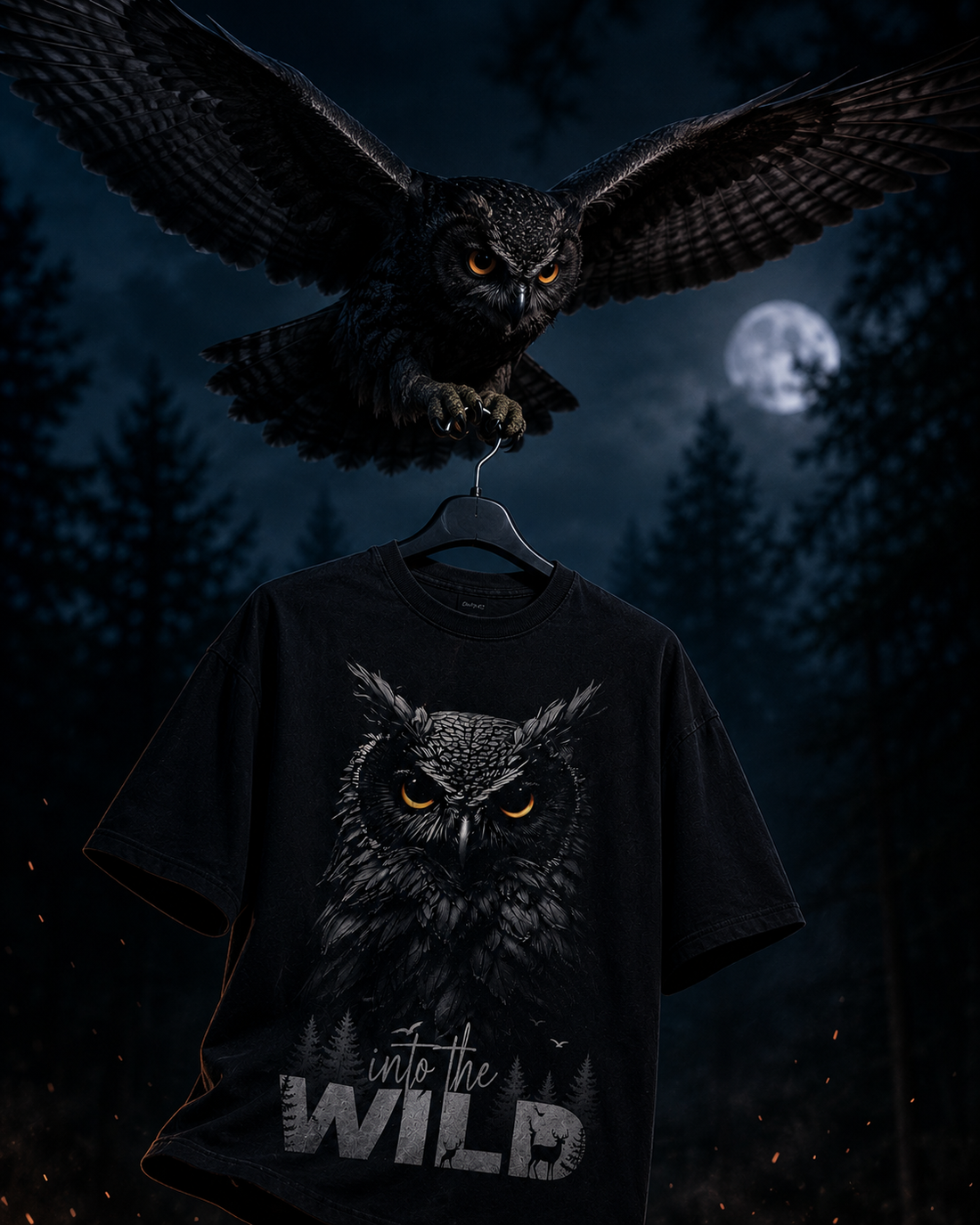 Dark Owl Tee - Man