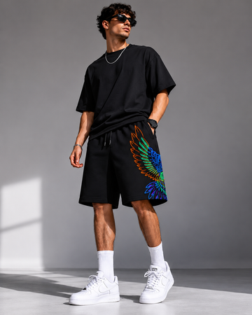 Neon Wings Shorts