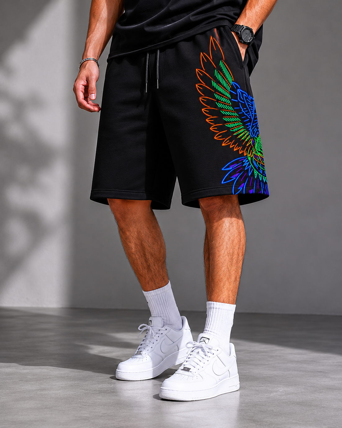 Neon Wings Shorts