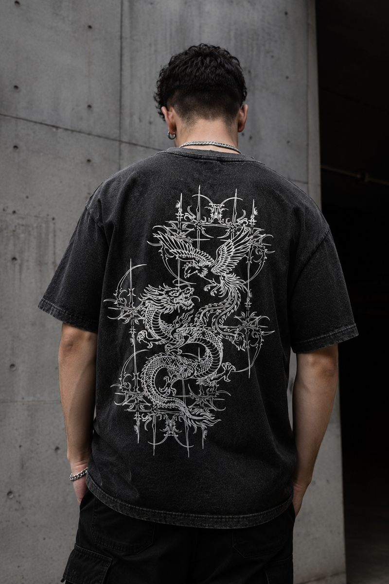Gothic Dragon & Phoenix